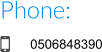 Phone:  0506848390